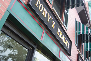 Tony's Realty office in East Boston, Massachusetts